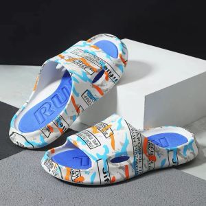 LKShoes 🔥🔥 รองเท้าแตะแบบสวมลายกราฟฟิค💣 เท่ห์ๆ สายลุยต้องมีแล้วน้าาา❗️❗️ ดูดีย์ไม่ไหวเลยจ้าา