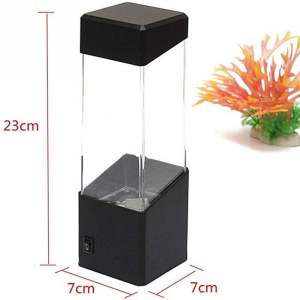 [NaJUAN]  LED Fantasy Jellyfish Lamp LED Bedside Night Light Color Changing Jellyfish Tank Aquarium Led Lamp Relaxing Mood Lights Lava Lamp Kids Gifts