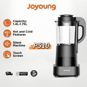 [2in1] Joyoung High Speed Cooking Blender Silent Cold Juice Hot Soup Frozen Grinder P510 Food Breaker Premium Multifunction Food Processor 1.75L Joyoung Multifunctional Blender Fully Automatic Low Noise Food Processor