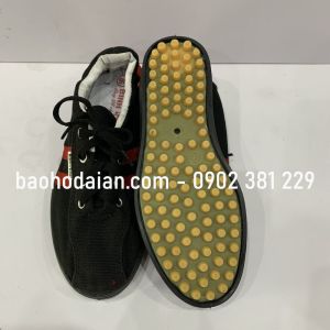 Giày bata Bình Minh đinh đen sọc đỏ