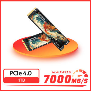 Glorimemo 7450MB/s SSD NVMe M.2 2280 PCIe 4.0x4 1TB Internal Solid State Hard Disk M2 SSD Drive for PS5 Laptop PC