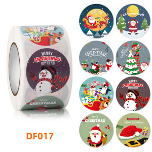 Stiker Christmas - Tempelan Stiker Natal - Aksesoris Ucapan TAG103