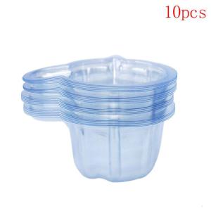 10 cái 40ml dùng một lần nhựa rõ ràng dipstick thử thai nước tiểu cup container