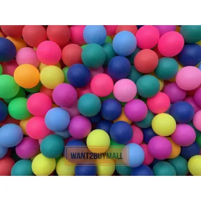 🇲🇾 40mm Assorted Color Mixes Table Tennis Training Claw Machine Game Use Ping Pong Ball Bola Training Ready Stock 乒乓球