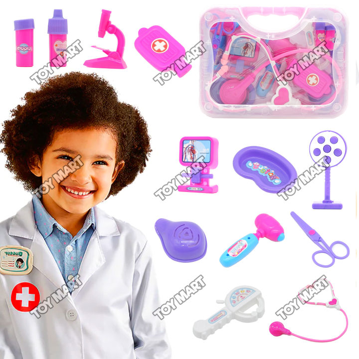 11 in Medical Doctor Kit For Kids Doctor Set Toys Medical Kit