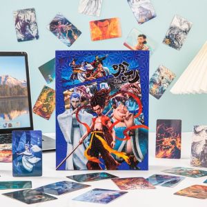 哪吒敖丙卡册魔童闹海周边拍立得相册活页收纳册九宫格大容量儿童Nezha Ao Bing Card Album Magic Child Sea of Troubles Surrounding Photography Album Loose leaf Storage Album Nine Palace Grid Large Capacity Children