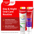 Colgate Total Plaque Release - Reviving Cool Mint + Colgate Optic White Purple Toothpaste/Pasta Gigi 100gr. 