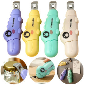 Cute Cartoon Bottle Opener with Fridge Magnet and Box Cutter