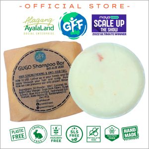 GFF  Gugo Shampoo Bar with Aloe Vera for Anti-Hairfall and Hair Loss [ Plastic-Free | Sulfate-Free | Paraben-Free | 100% eco-friendly ]