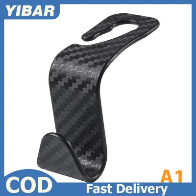 👉Hot Sale YIBAR 1 cái phổ quát ghế xe hơi trở lại móc phụ kiện xe hơi nội thất móc áo chủ lưu trữ