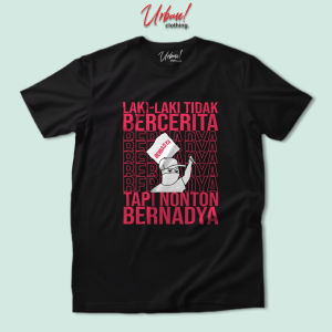Urban-Kaos Laki Laki Tidak Bercerita Tapi Nonton Konser Bernadya Tshirt Street Modern Skena Style
