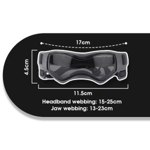 Hamshmoc phiêu lưu Kính râm thú cưng chống chói linh hoạt phù hợp với thiết kế thoáng khí hạnh phúc chơi ngoài trời cho vật nuôi