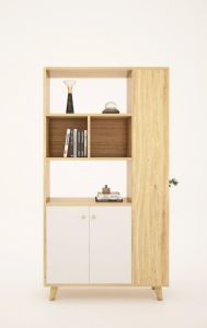 FREESHIP HCM - Kệ Sách Tủ Sách Gỗ MDF Tatana KS025 – có thiết kế theo yêu cầu khách hàng