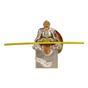 Nhựa đàn hồi mặt trời Wukong hình nội thất xe hơi trang trí sinh động Crafted khỉ Vua tượng cho văn hóa trang trí nội thất