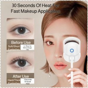 Eyelash Curler Pink Eyelash Curler Curl Sophisticated and Moving Adjustable Temperature Control