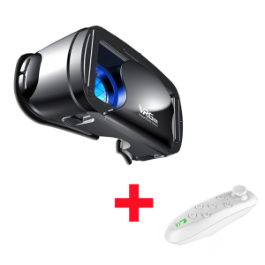 3D Movies Games VR Box Immersive Virtual Reality Glasses Headset with Remote Controller  Stereo Headphone Set For 5-7inch Android iOS