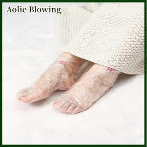 Aolie 100PCS bag Transparent Disposable Foot Bags Detox SPA Covers Pedicure Prevent