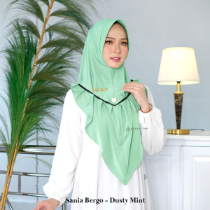 ALYAHIJAB - Sania Bergo Pad Allsize Dewasa Polos