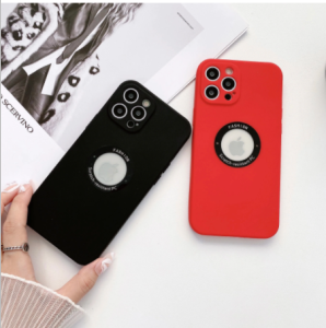 DEAMOR case Oppo A54 luxsury leather logo hole With 3D kamera protection