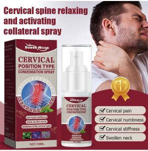 Cervical spine relaxing and activating collateral spray