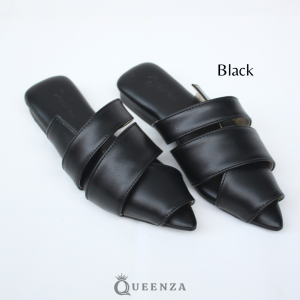 Queenza Kania Sandal Wanita Sandal Mule Sendal Bepergian Teplek Cewek