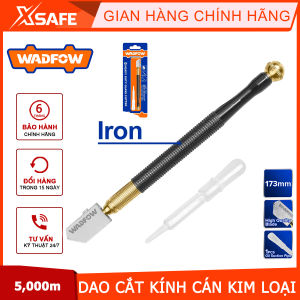 Dao cắt kính WADFOW WGR2601 173mm Bút cắt kiếng hợp kim cao cấp chống rỉ sét lưỡi dao sắc bén độ dài cắt lên đến 5000m