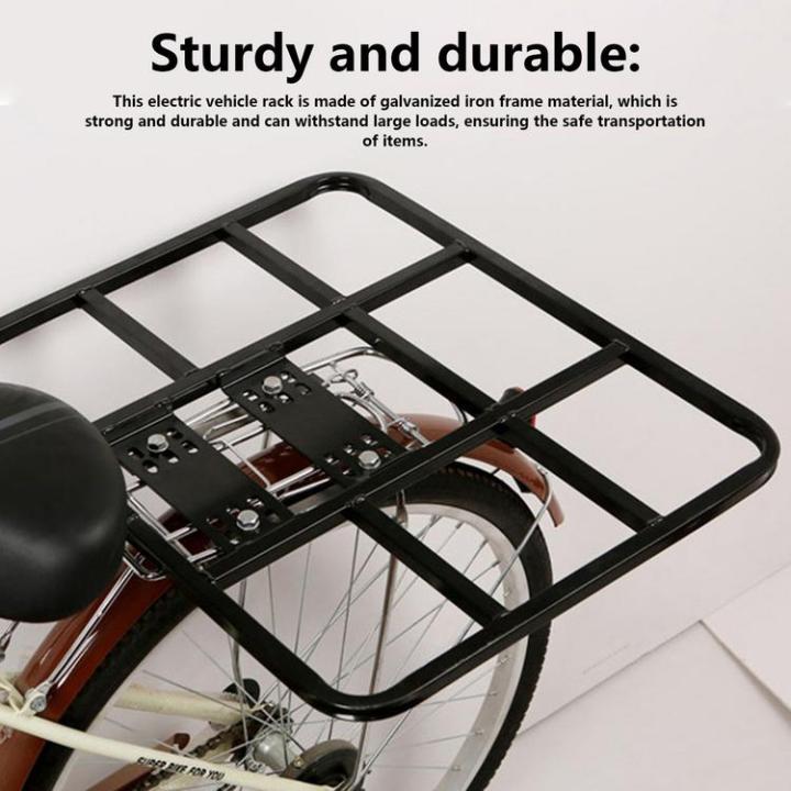 HOT Cargo Rack Food Delivery Bike Rack Rear Bike Rack Metal