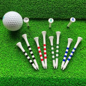 SERAPHYXO 20Pcs with Stripe Golf Tee Set Professional 70/83mm Golf Ball Holder Colorful Durable Golf Practice Tees Golf Accessories