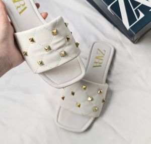 Brand Rasa Lokal - SANDAL TEPLEK + BOX ZARA - Small Size & Big Size - ZR Piramid Teplek - SANDAL BIG SIZE - Sandal Big Size Wanita - Sendal Dewasa Perempuan