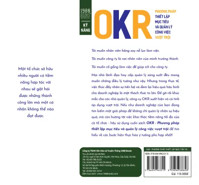 OKR - Phương Pháp Thiết Lập Mục Tiêu Và Quản Lý Công Việc Vượt Trội