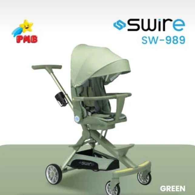 BABY STROLLER MAGIC MICRO TRIKE SWIRE SW979 RECLINE BISA DILIPAT