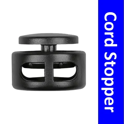 Plastic Cord String Stopper | Sweater string stopper | Bag String Pants Drawstring Stopper | Cord Lock Clip Fastener | Trouser Waist Securing String Stopper