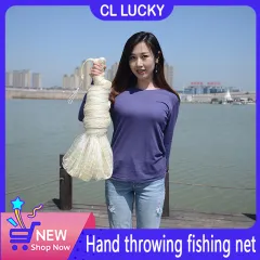 New color fishing net Hand cast fishing net Diameter 550CM Fishing