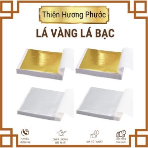 Lá vàng 100 tấm dát vàng tượng
