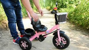 Childrens Tricycle Bicycle 2-5 Year-Old Large Childrens Bicycle Stroller Baby Stroller Baby Toy Car