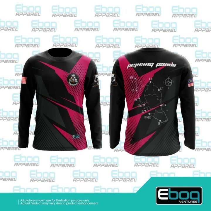[Ready Stock] Tshirt RIDER PEJUANG BLACK 01 Sublimation / Baju Pejuang ...