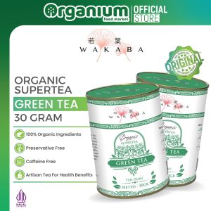 Supertea Gree Tea WAKABA Teh Hijau Menurunkan berat badan dan kolesterol - 30g