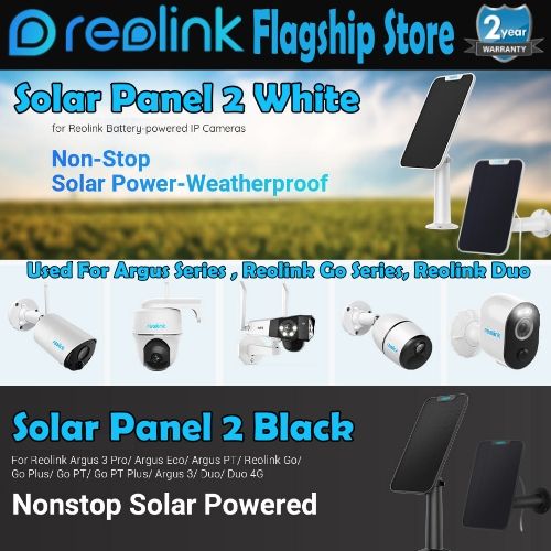 Reolink Solar Panel with 4m cable for Reolink rechargeable