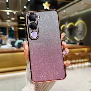 Casing Vivo V40 Lite 4G V40 Lite 5G Soft Case Aesthetic Glitter Premium