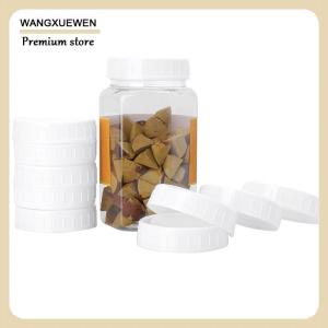 [COD] 10pc White Mason Canning Drinking Jars Lid 70mm 86mm Inner Diameter Plastic Covers Unlined Ribbed Lids Storage Caps Replacements