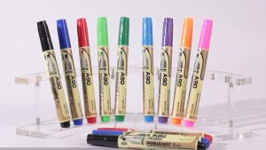 [super stationery] YOSOGO A90 8 In 1 Permanent Marker Pen Fine Marker Pen Marking Pen 4.0 Mm (8 Color) Chisel Marker Pen Write on Plastic Bags Paper Glass