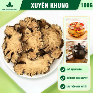 Xuyên khung 100g hàng khô sạch thái lát mỏng không vụn - Chợ Thảo Dược Việt