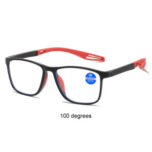 🔥Cc.👍Anti-blue Light Reading Glasses Ultralight TR90 Sport Presbyopia Eyeglasses Women Men Far Sight Optical Eyewear Diopters To +4.0