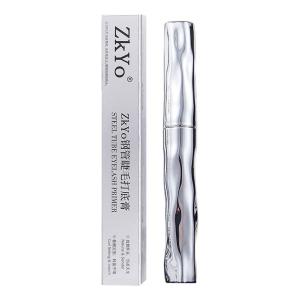 ZKYO Steel Tube Mascara - Waterproof Non-Smudging Natural Black 3D Silk Fiber for Thick Curling Lashes Lengthening & Curling Makeup Eyes