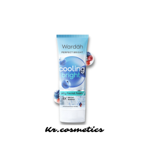 Wardah Perfect Bright Cooling Jelly Foam Cleanser untuk Semua Jenis Kulit 100ml - Warna Cerah