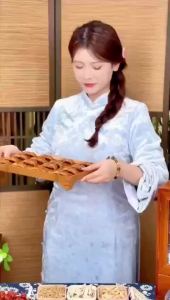 [ Replenish Qi and Blood ] Astragalus Codonopsis and Jujube Paste Cake  Ginseng Red Date Cake Nutritious Pastry