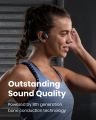 SHOKZ S803MN OpenRun Mini - Open-Ear Bone Conduction Sports Headphones, Bluetooth Wireless Earphones - Sweat Resistant 8H Playtime Built-in Mic. 
