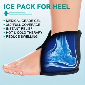 【Original 】Reusable Gel Heel Ice Packs Suitable for Foot Injury Recovery Can Be Used for Hot And Cold Therapy to Comfortably Protect The Heels.