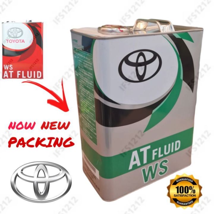 Toyota ATF WS Gear Oil Lazada