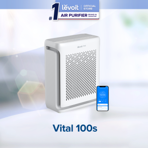【HAZE DEFENSE】Levoit Vital 100s / 200s / Vital Pet Pro Smart Air Purifier | TRUE HEPA | Auto-Clean Mode | Traps Pet Fur